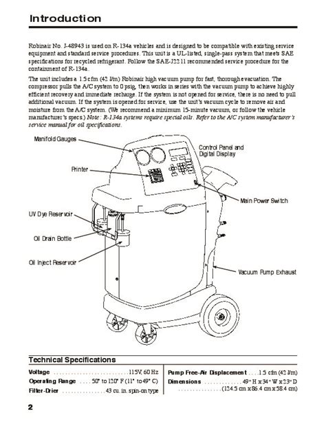 Robinair 1234yf Manual