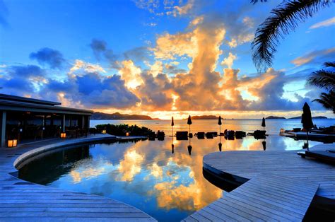 Infinity Pool Sunset Wallpapers - Wallpaper Cave