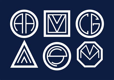 Monograms Vector 105171 Vector Art at Vecteezy