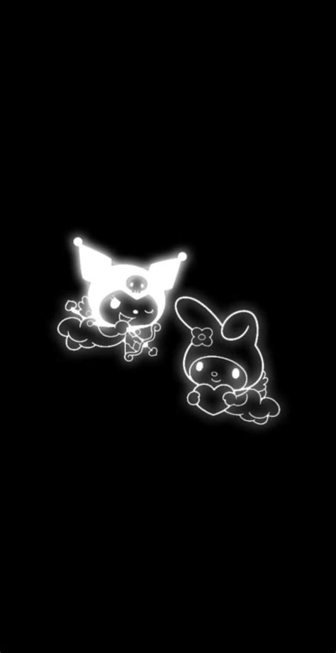 Kuromi & my melody, Sanrio, HD phone wallpaper | Peakpx