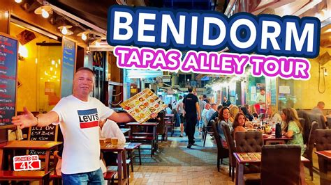 Tapas Alley Benidorm Old Town - YouTube