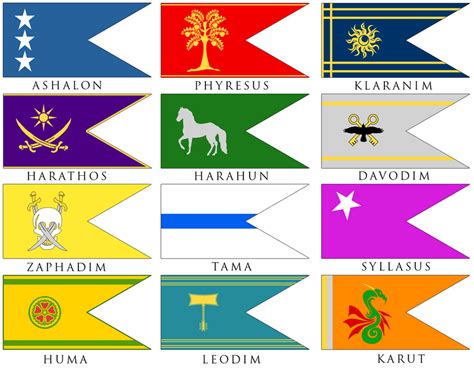 12 Tribes Flags by DWebArt on DeviantArt