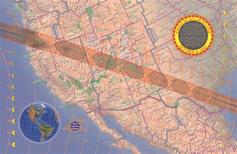 Annular solar eclipse of October 14, 2023 : r/MapPorn