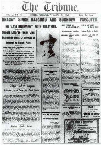 Old and rare newspapers - The Tribune, Edition of March 24, 1931 ...