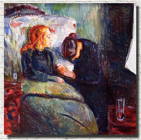 Edvard Munch Fine Art Print, The Sick Child – GalleryThane