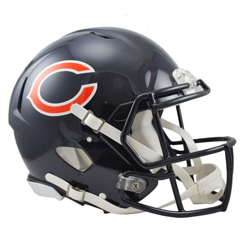 Riddell Chicago Bears Revolution Speed Full-Size Authentic Football ...