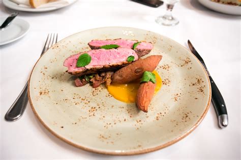 Duck, fingerling sweet potato, apple, purslane | Coquette, N… | Flickr