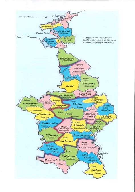 Diocesan Map | Elphin Diocesan Website