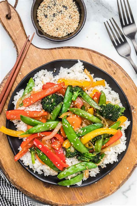 Vegetable Stir Fry {15 Minute Meal} | Life Made Simple