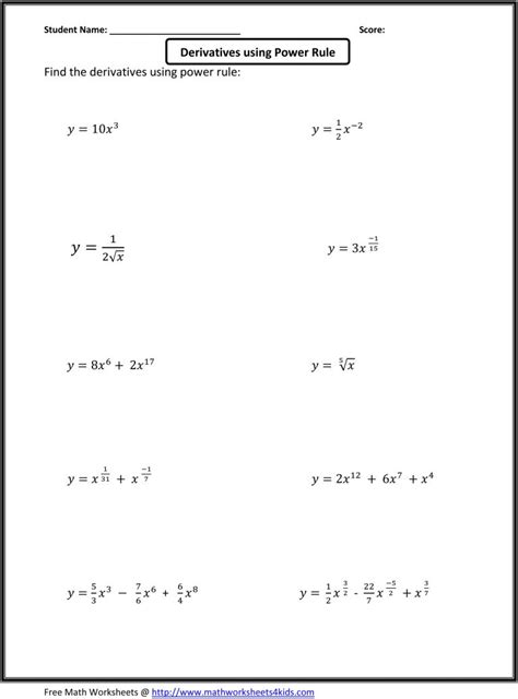 Derivative Practice Questions Ap Calculus