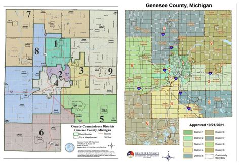 New Genesee County commissioner district map approved but GOP chair ...