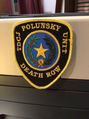 Texas Polunsky Unit TDCJ DEATH ROW Patch | #3849583197