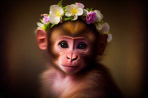 Cute Monkey Baby