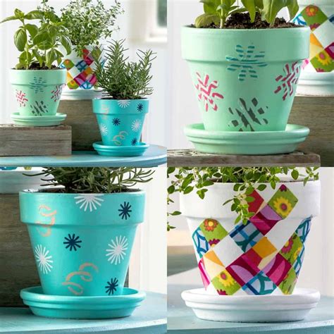 Flower Pot Decoration Ideas (Three Unique!) - Mod Podge Rocks