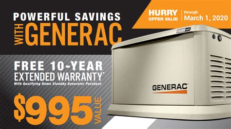 APElectric Offers Generac Standalone Generators With 10-Year Extended Warranty - AP Electric ...