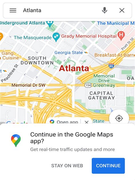 Atlanta - Google Maps | PDF