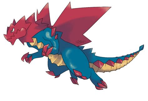 Mega Evolution: Druddigon by Kydeka on DeviantArt