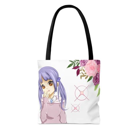 Anime Tote Bag, Japanese Cartoon, Cute Merch, Small Medium or Large ...