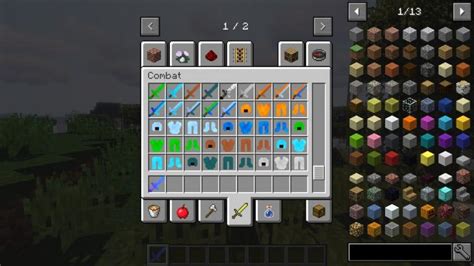 Elemental items mod for Minecraft 1.12.2 - get more powerful items