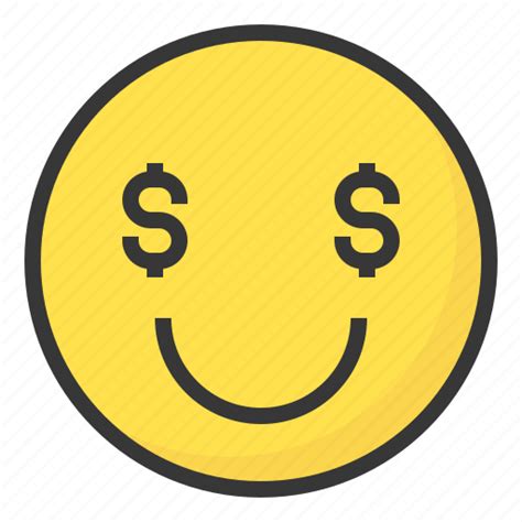 Emoji, emoticon, expression, face, greedy icon - Download on Iconfinder