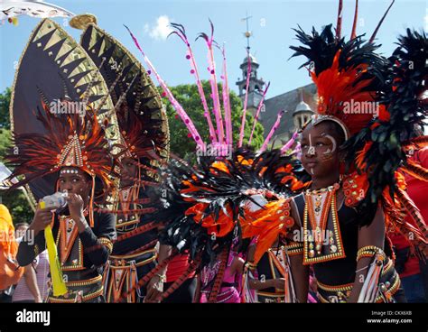 Nottinghill Carnival Children's Day Costumes - London, UK Stock Photo ...