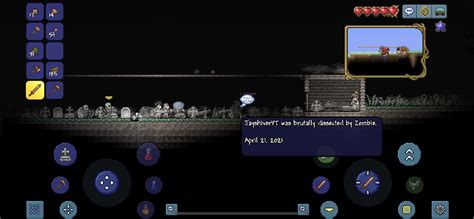 I accidentally left my phone on for 2 hours in my pocket and this happened... : r/Terraria