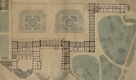 Versailles. The Grand Trianon. -- mezzanine | Versailles, Architectural floor plans, Mezzanine plan