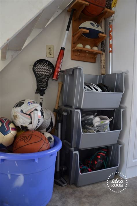 Organize Garage Clutter - The Idea Room