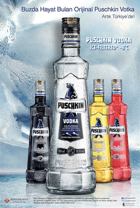 Puschkin Vodka on Behance