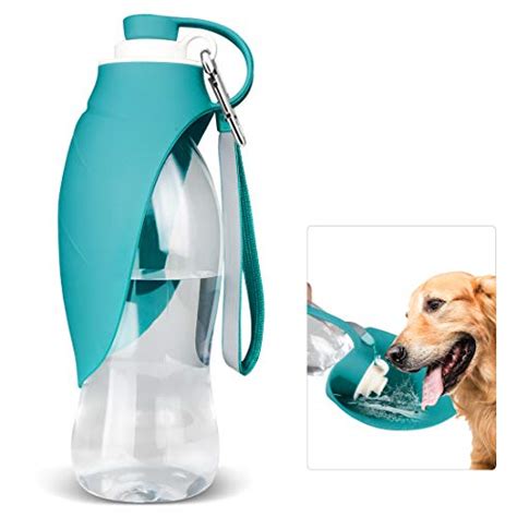 Dog Water Bottle for Walking, TIOVERY Pet Water Dispenser Feeder ...