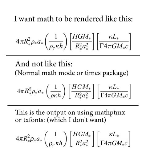 Math and Times font - TeX - LaTeX Stack Exchange