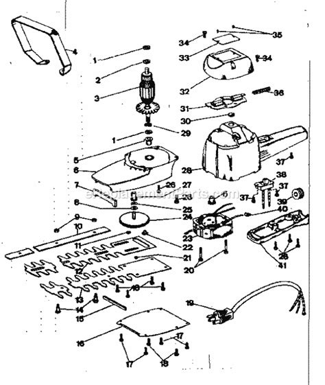 Craftsman Hedge Trimmer | 31585740 | eReplacementParts.com