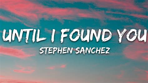 Stephen Sanchez - Until I Found You (Lyrics) Chords - Chordify