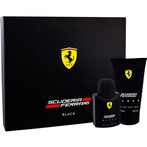 Ferrari Scuderia Ferrari Black Set (EDT 75ml + SG 150ml) for Men ...