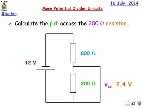 PPT - More Potential Divider Circuits PowerPoint Presentation, free download - ID:1819986