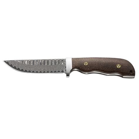 Drop point blade hunting knife 269 | DAMASCUS KNIFE | tek-speed knife