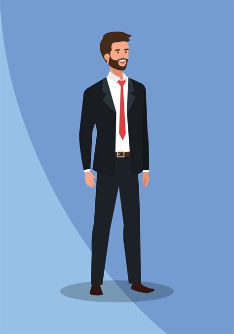 businessman elegant avatar character icon 1906537 Vector Art at Vecteezy