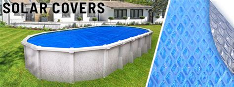 18' x 33' Oval Pool Solar Covers | Wholesale Pool Covers