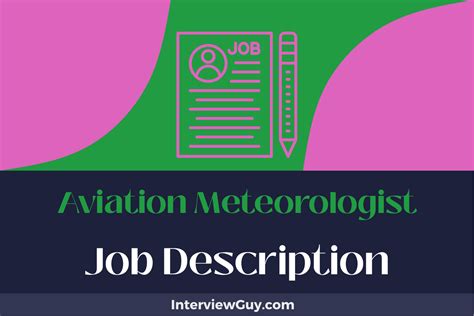 Aviation Meteorologist Job Description [Updated for 2024]