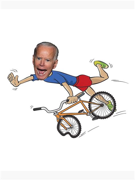 "Joe Biden falling off bicycle Biden bike meme - Merry 4th of July Biden Bike Bicycle falls Off ...