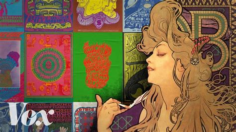 How Art Nouveau Inspired the Psychedelic Designs of the 1960s | Open Culture
