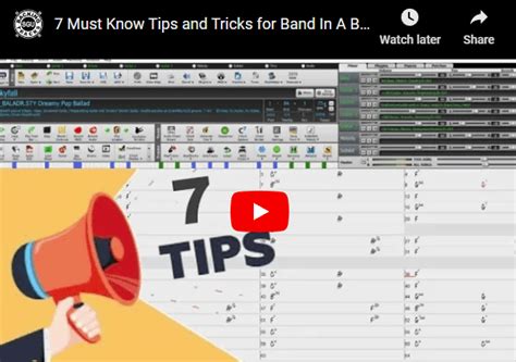 7 Must Know Tips and Tricks for Band In A Box