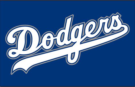 Los Angeles Dodgers Jersey Logo - National League (NL) - Chris Creamer ...