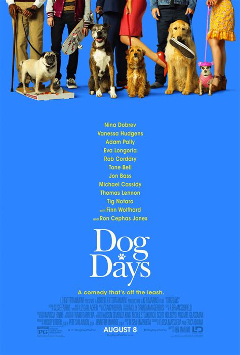 Dog Days Quotes - Top Quotes from the movie - Enza's Bargains