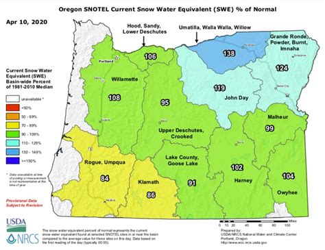 Oregon snowpack replenished but optimism tempered by lower-than-normal precipitation ...