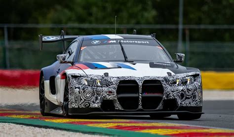 2025 BMW M4 GT3 EVO Makes Test Debut Alongside M Hybrid V8 At Spa