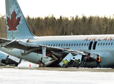 Wreckage of Air Canada plane removed from runway after Halifax crash