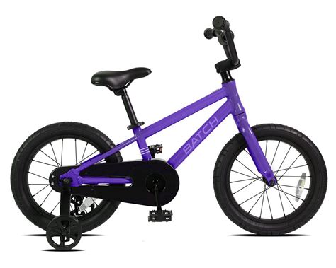 Batch Bicycles 16" Kids Bike (Matte Majestic Purple) - Performance Bicycle