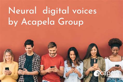 VOICE AI: Meet the new neural digital voices from Acapela Group!