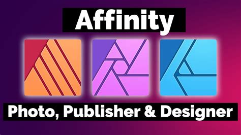 Affinity Suite für DTP vorgestellt (Affinity Photo, Publisher, Designer) - YouTube